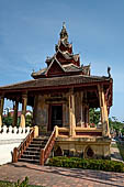 Vientiane, Laos - Wat Si Saket, the library. 
